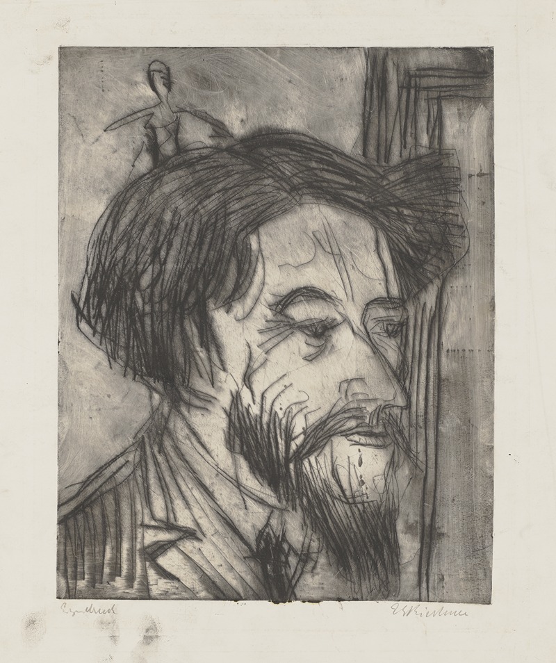 Bildnis Professor Enrico Padua — Ernst Ludwig Kirchner