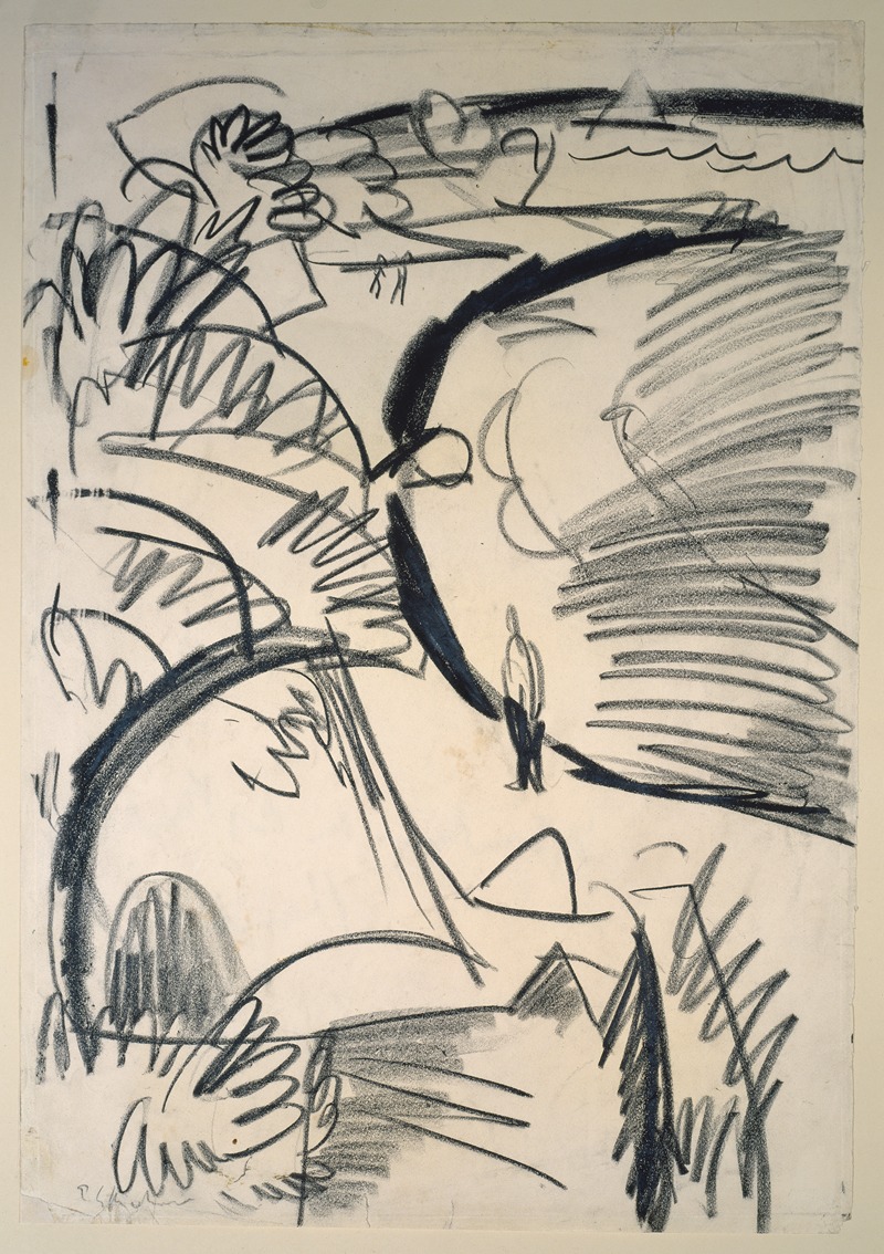 Fehmarnküste by Ernst Ludwig Kirchner — digital art print download