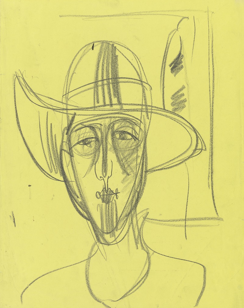 Portrait of Ester Haufler — Ernst Ludwig Kirchner