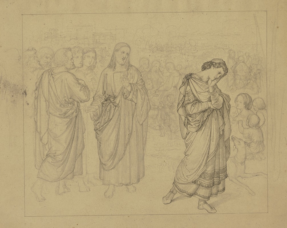 Christus und der reiche Jüngling — Ferdinand Fellner