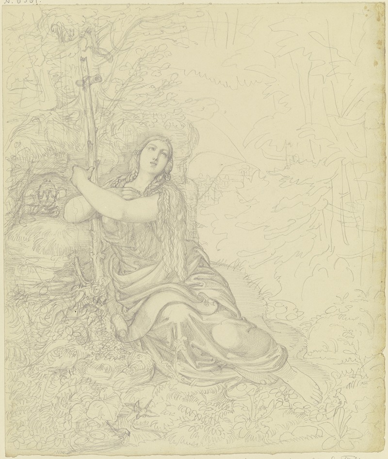 Die büßende Maria Magdalena — Ferdinand Fellner