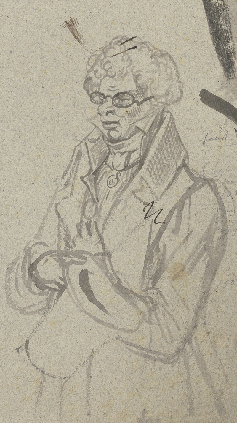 Philistine with glasses by Ferdinand Fellner — digital art print download