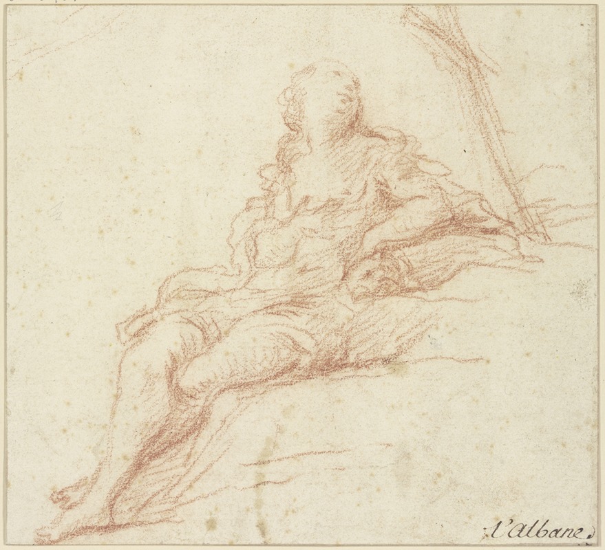 Atoning Magdalene by Francesco Albani — digital art print download