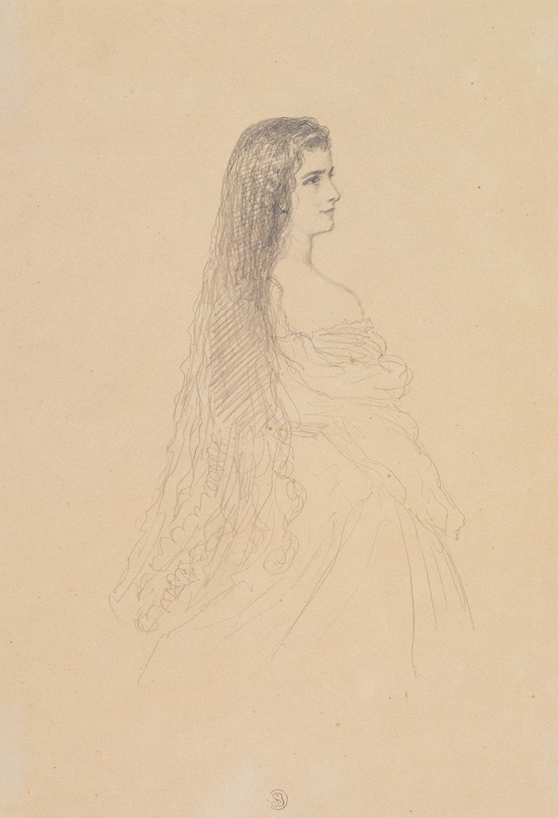 Kaiserin Elisabeth von Österreich — Franz Xaver Winterhalter