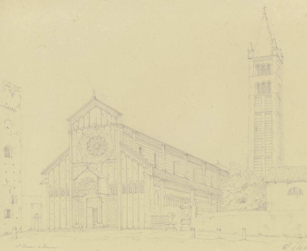 San Zeno in Verona — Friedrich Wilhelm Ludwig