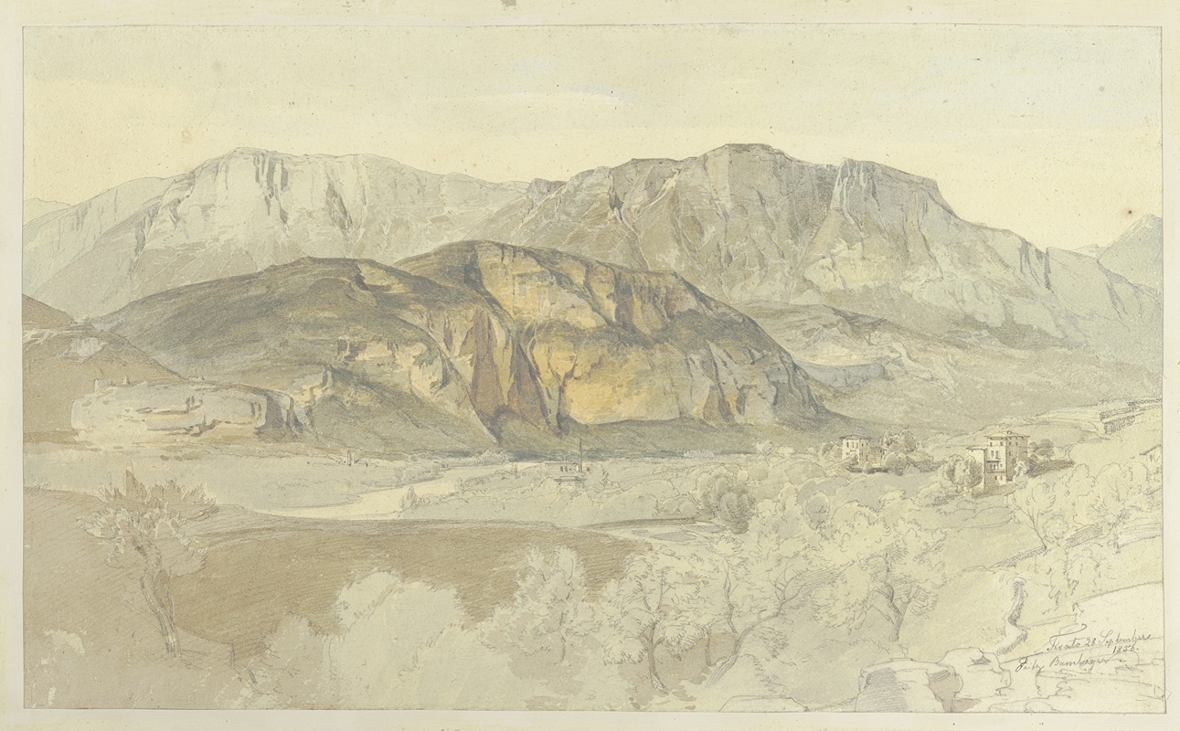 Surroundings of Trient — Фриц Бамбергер