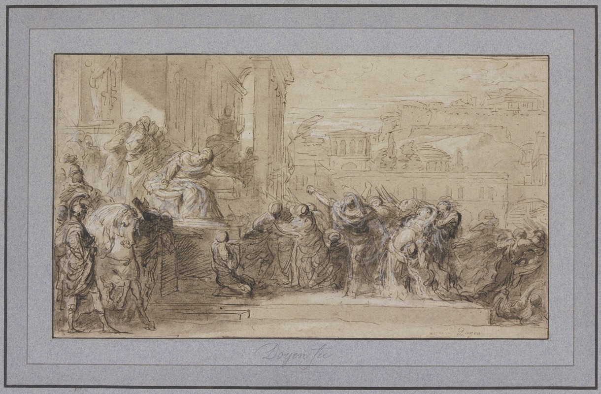 Death of Virginia — Gabriel-François Doyen