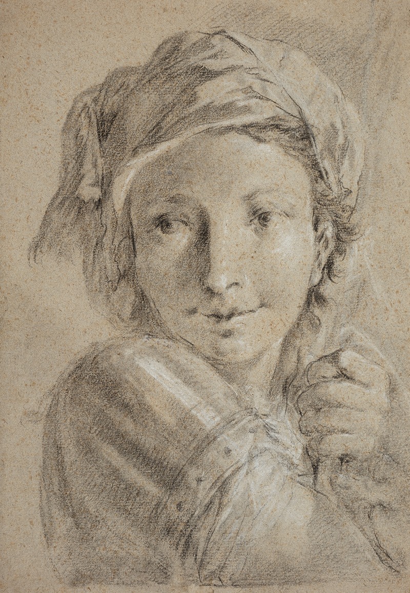 Head of a young soldier — Giovanni Battista Piazzetta