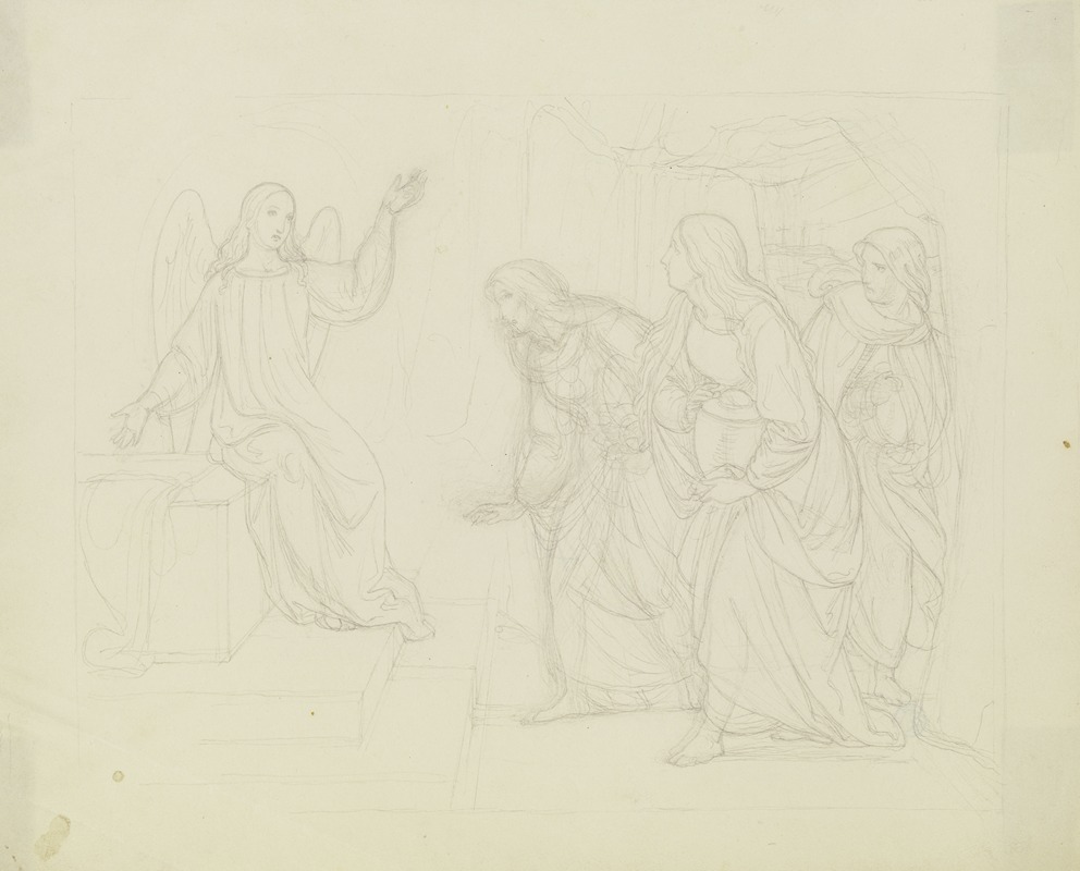 Three Marys at the Grave by Gustav Heinrich Naecke — digital art print download