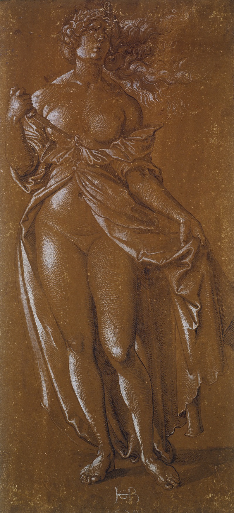 Lucretia by Hans Baldung, 1520 — digital art print download