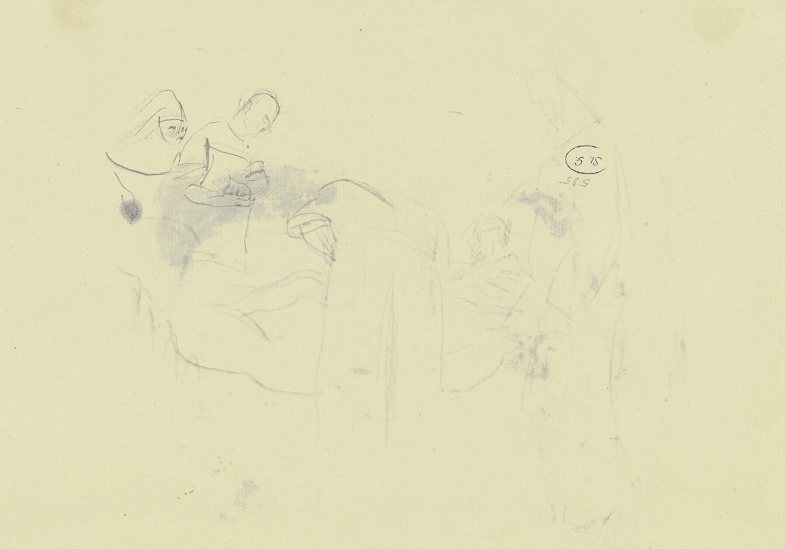 Studie aus dem Kriegslazarett — Hans Sutter