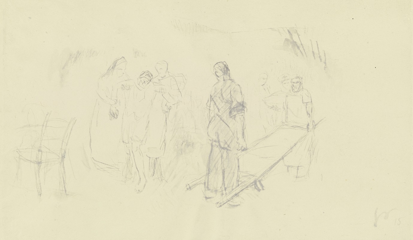 Studie aus dem Kriegslazarett — Hans Sutter