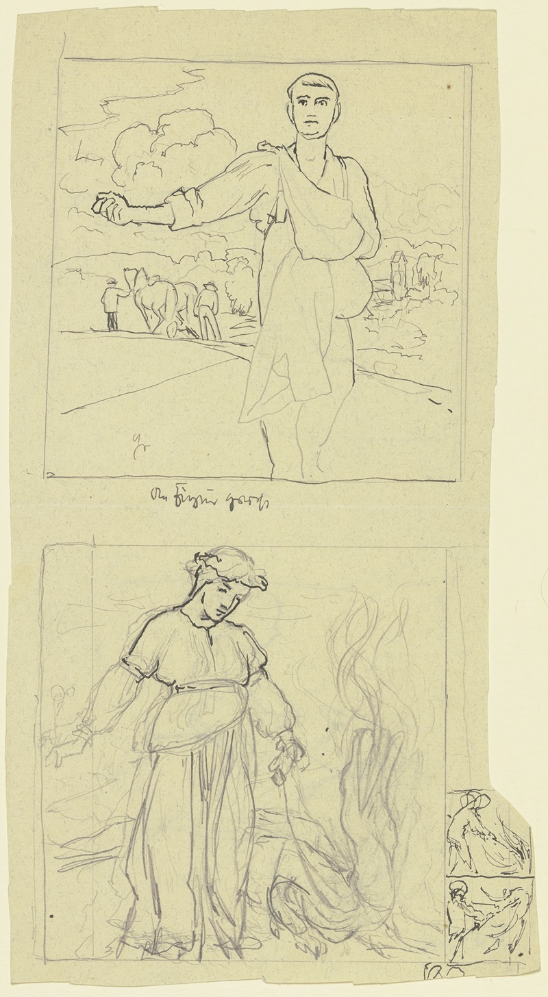 Sämann, Heilige Margarethe — Hans Thoma