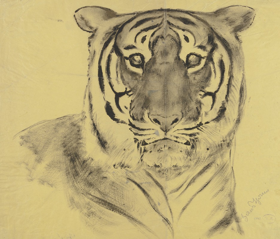 Tiger by Ханс Тома — digital art print download