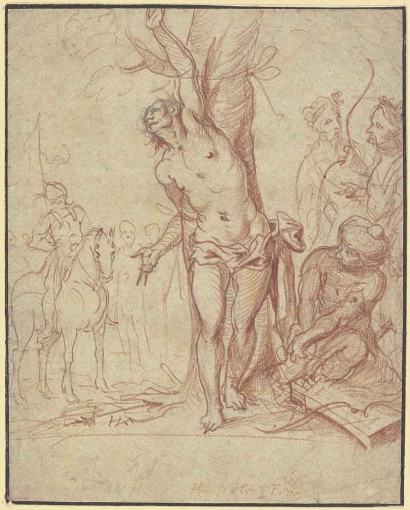 Marter des Heiligen Sebastian by Hans Ulrich Franck — digital art print download