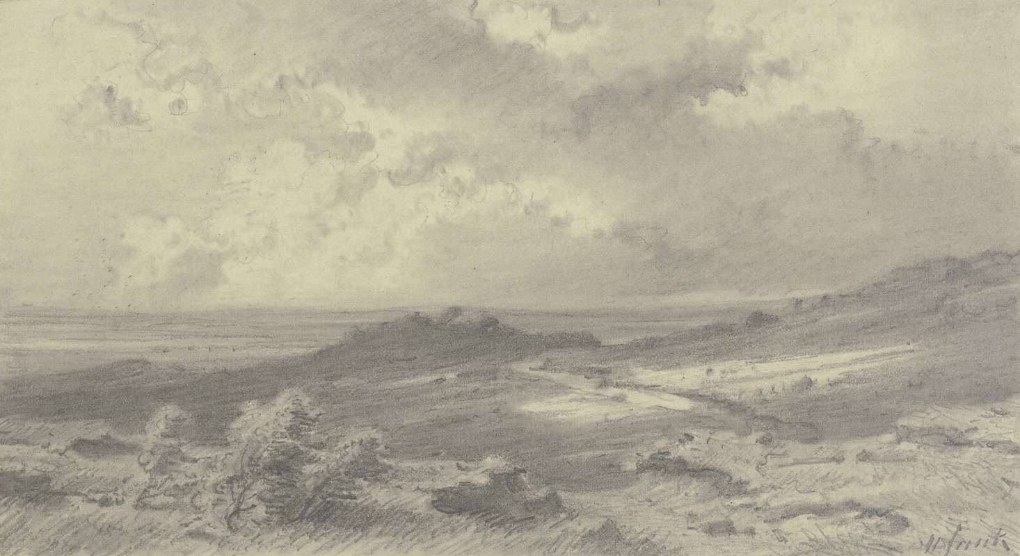 Landscape by Генрих Функ — digital art print download
