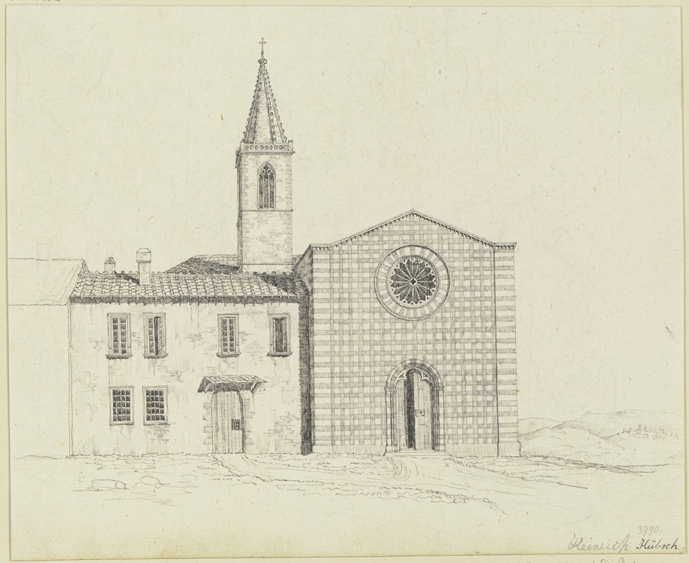Die Kirche S. Giuliana bei Perugia — Heinrich Hübsch