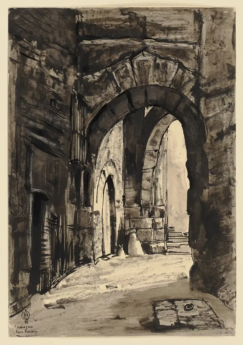 Das Forum Romanum in Tarragona — Hermann Lismann