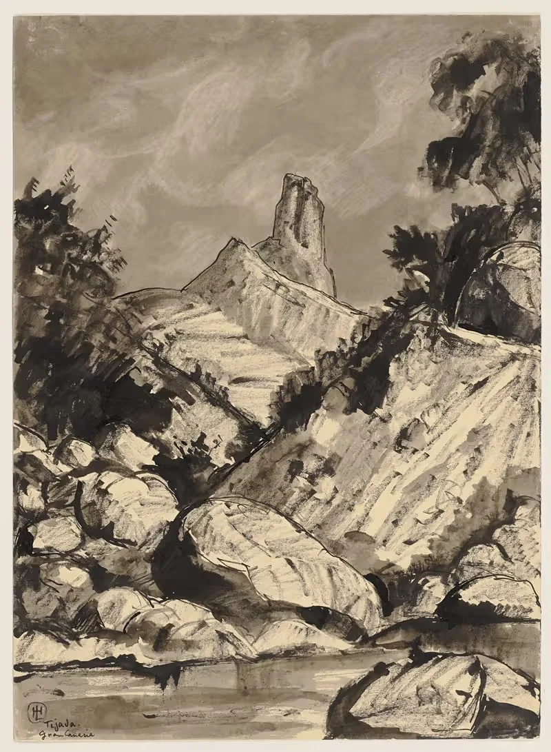 Der Roque Nublo auf Gran Canaria — Hermann Lismann