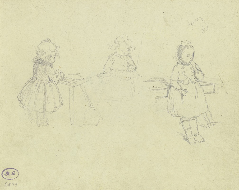 Children in traditional Schwalm costume — Jacob Happ