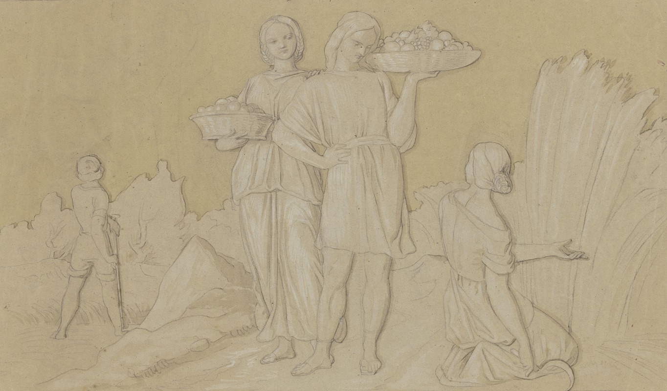The harvest by Jakob Jung — digital art print download