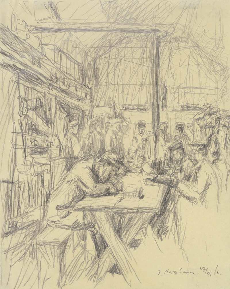 Military army camp outside Reims — Jakob Nussbaum
