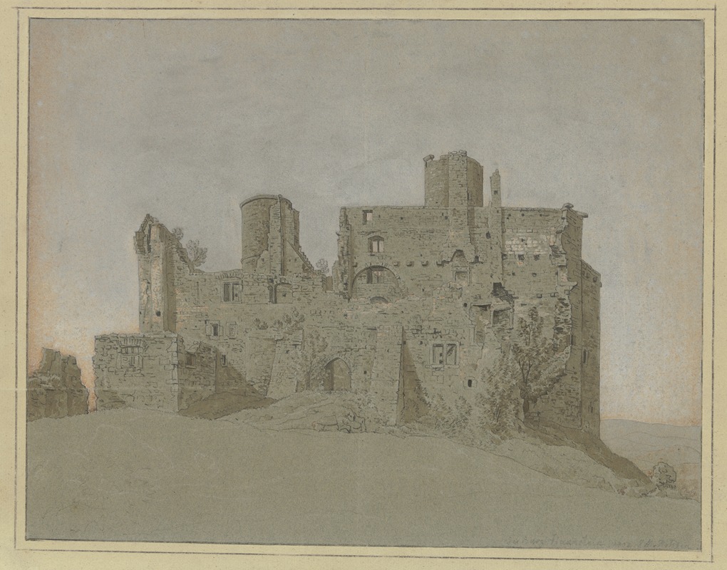 Burg Hanstein bei Witzenhausen — Johann Martin von Rohden