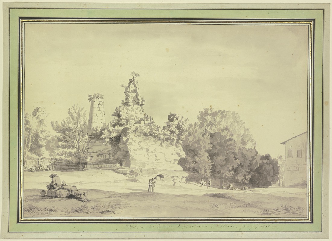 Grabmal der Horatier und Curiatier — Claude-Joseph Vernet