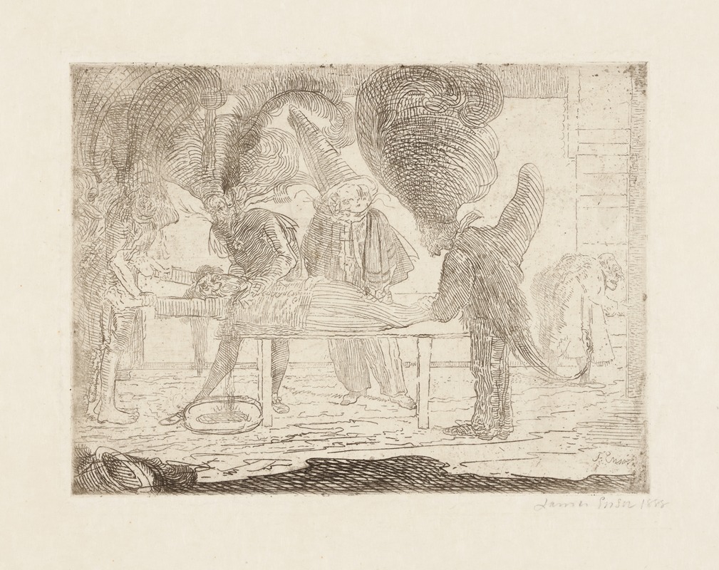 L'assassinat by James Ensor, 1888 — digital art print download