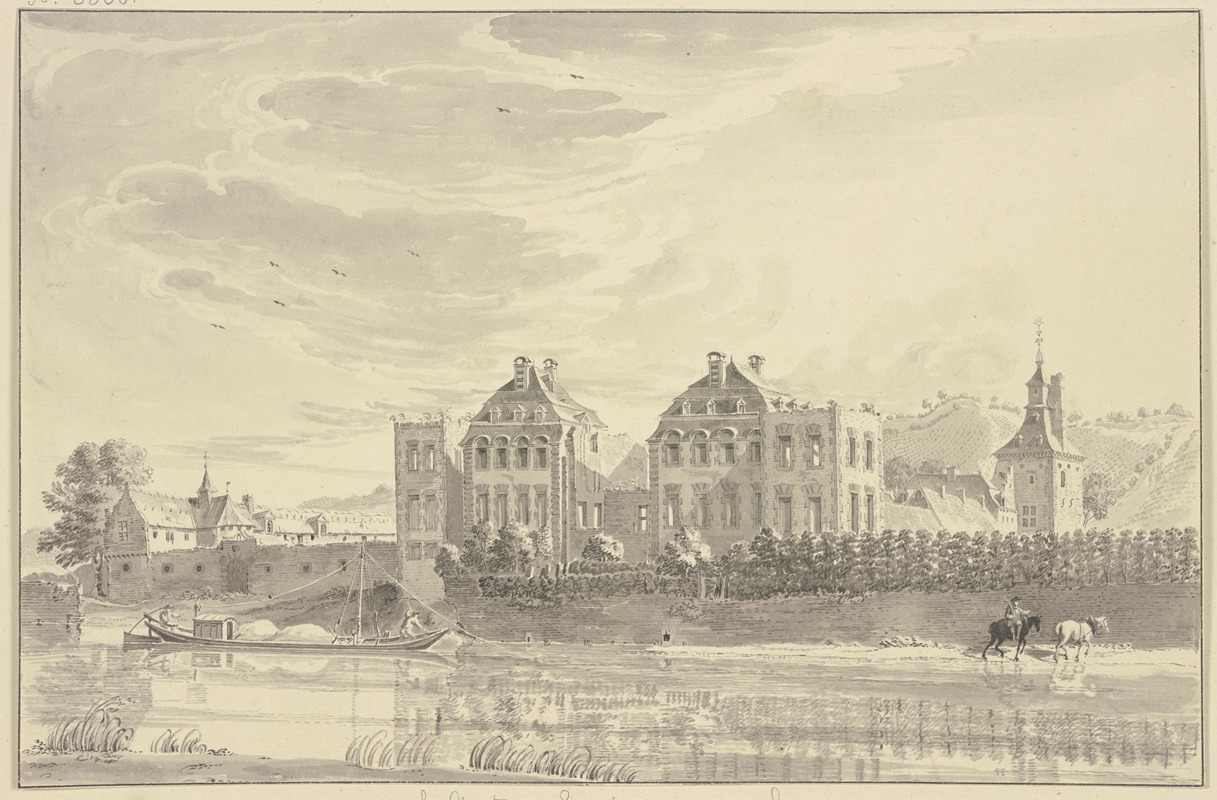 Le Château Sèlesin près de Liège — Jan de Beijer