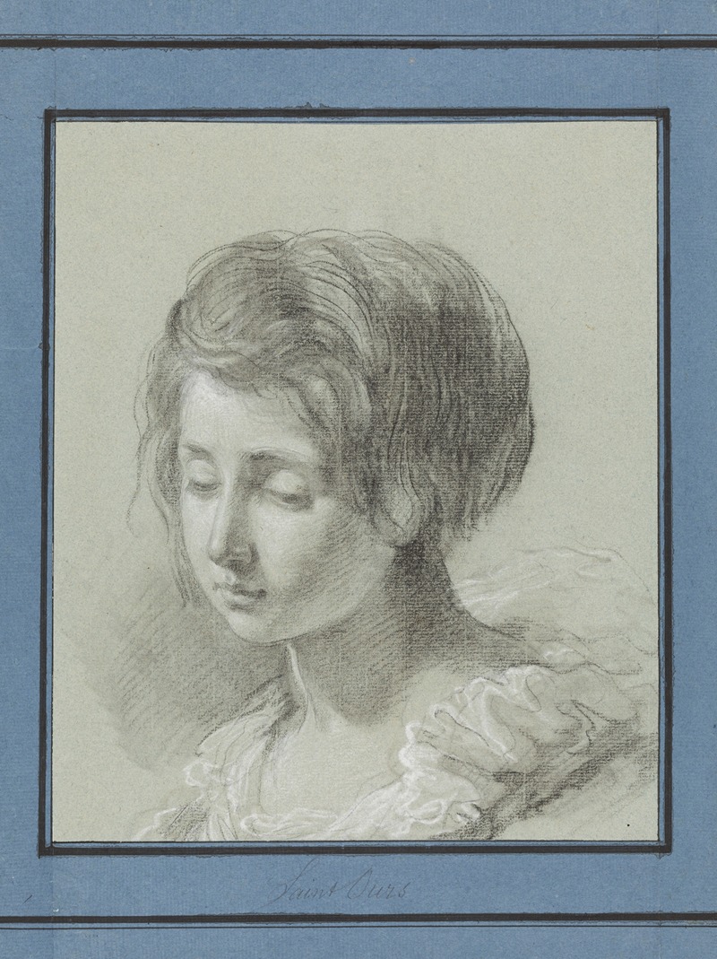 Bildnis einer jungen Frau — Jean Pierre Saint-Ours