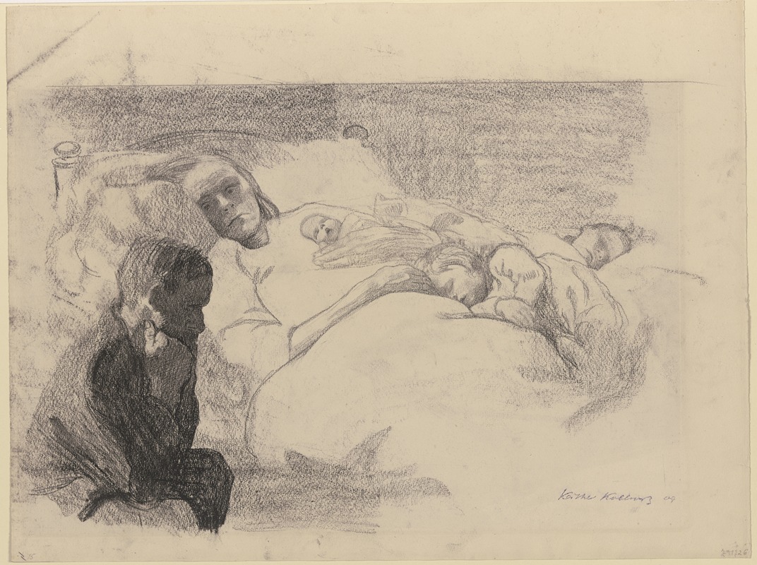 Unemployment by Кэтэ Кольвиц, 1909 — digital art print download