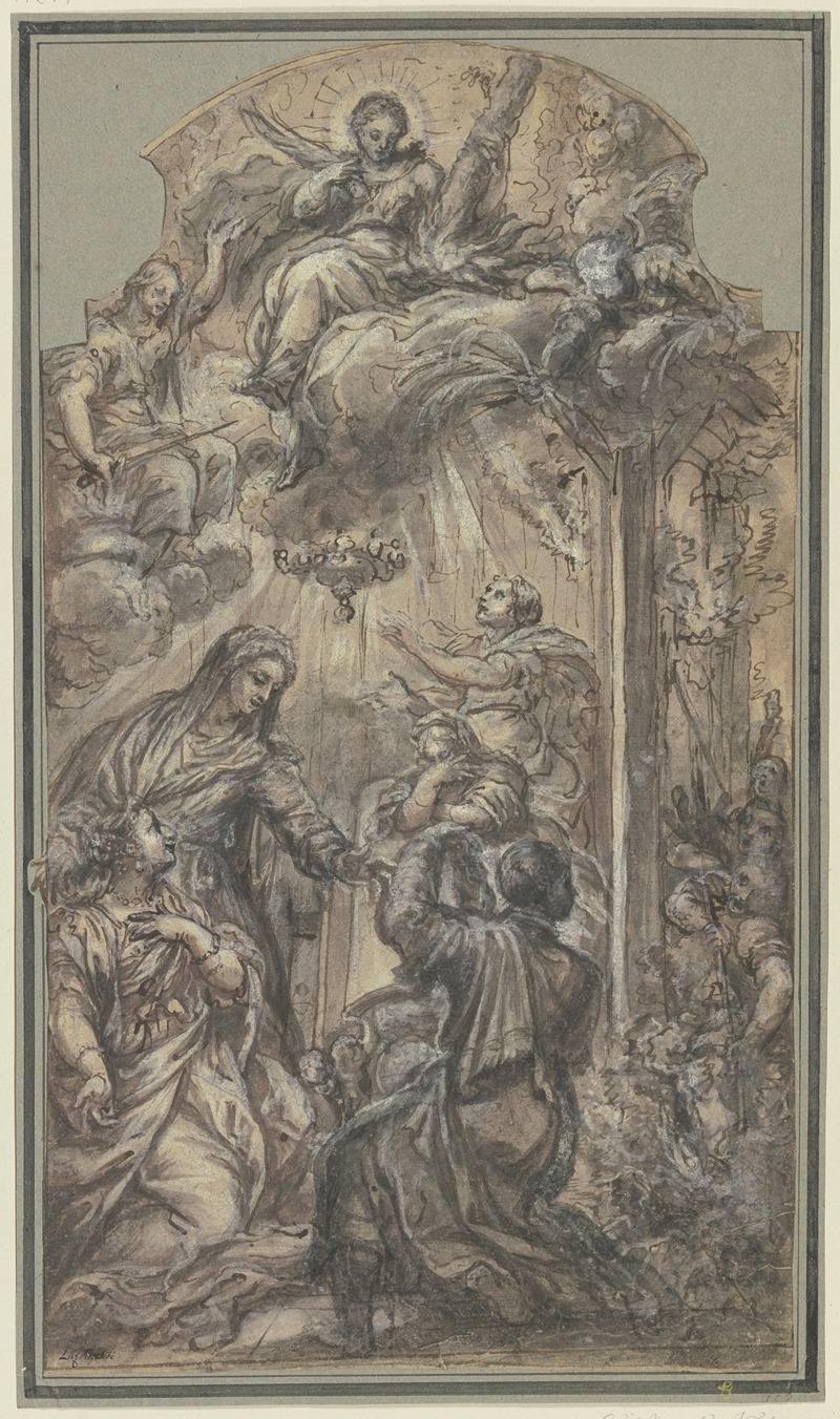 Martyrium eines Jesuiten by Lazzaro Baldi — digital art print download
