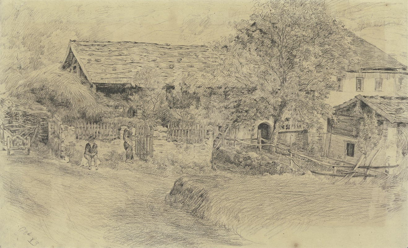 Farmstead in South Tirol — Louis Eysen