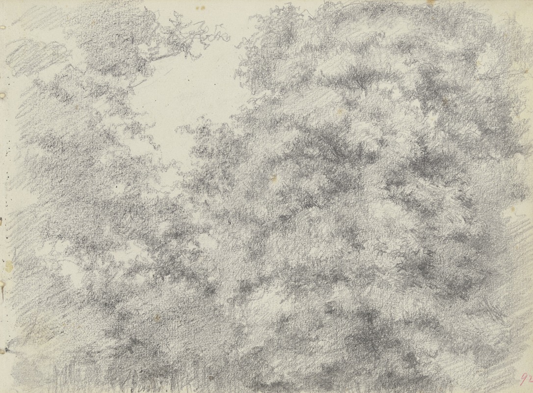 Felling of trees by Луи Эйзен, 1868 — digital art print download