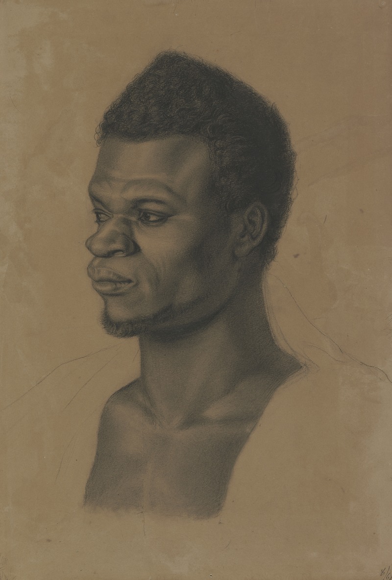 Head of a black man — Луи Эйзен