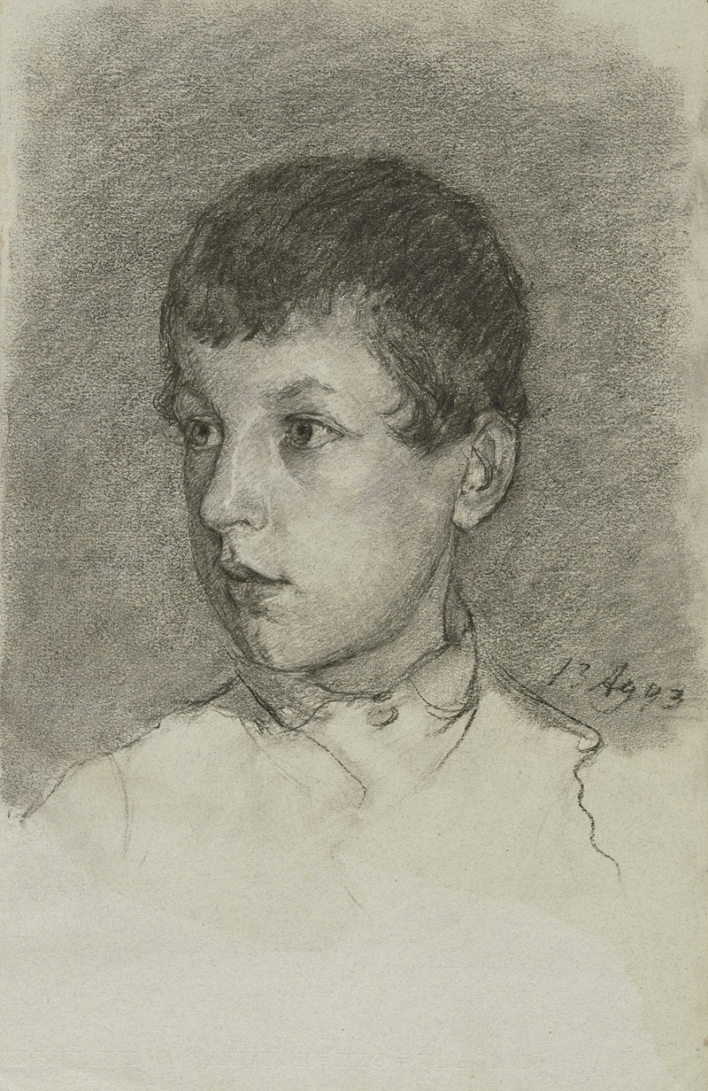 Portrait of a boy — Louis Eysen