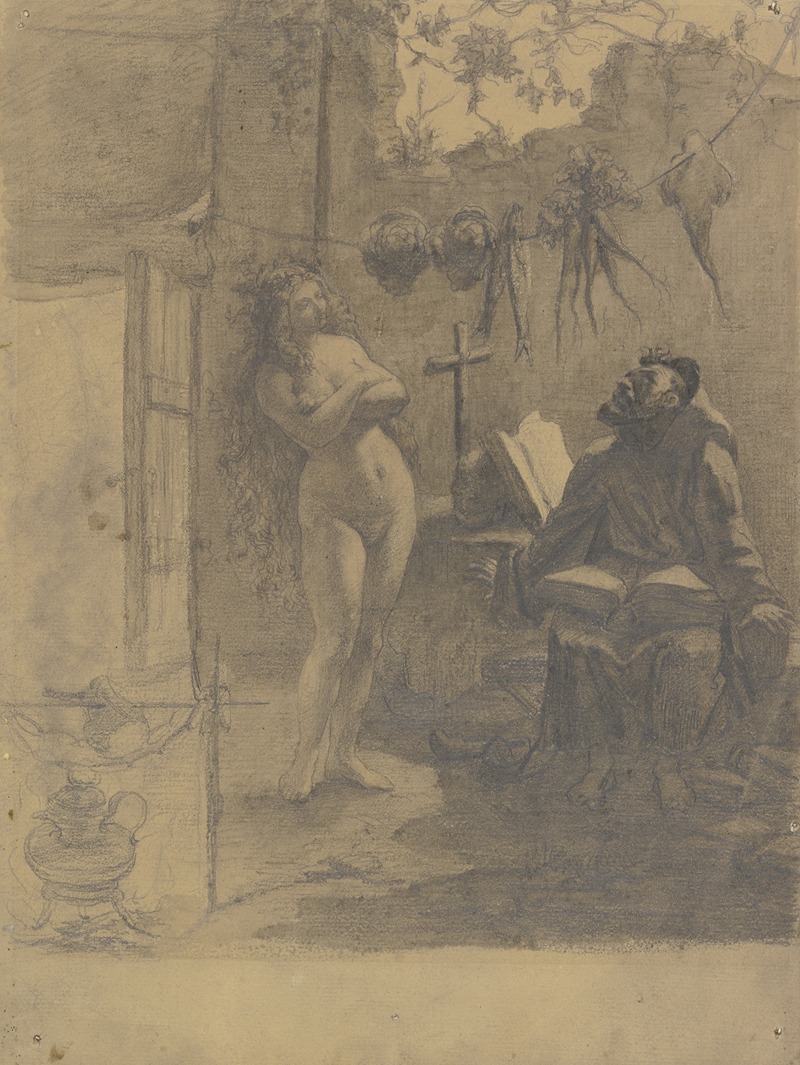 Die Versuchung des Heiligen Antonius — Ludwig Bornträger