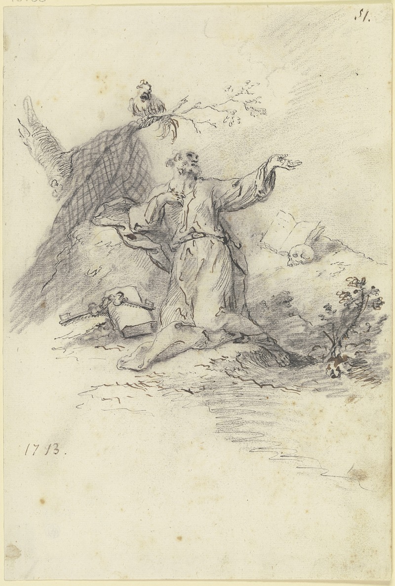 Die Reue des Heiligen Petrus — Martin Johann Schmidt