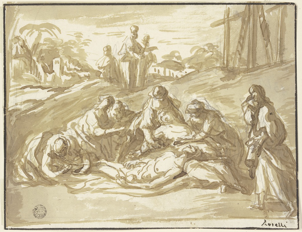 Lamentation of Christ — Matteo Rosselli