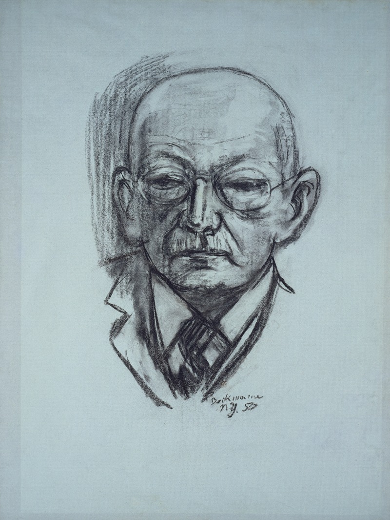 Bildnis Georg Swarzenski — Max Beckmann