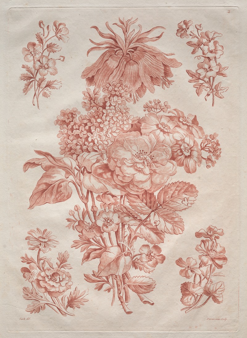 Spray of Flowers — Roubillac
