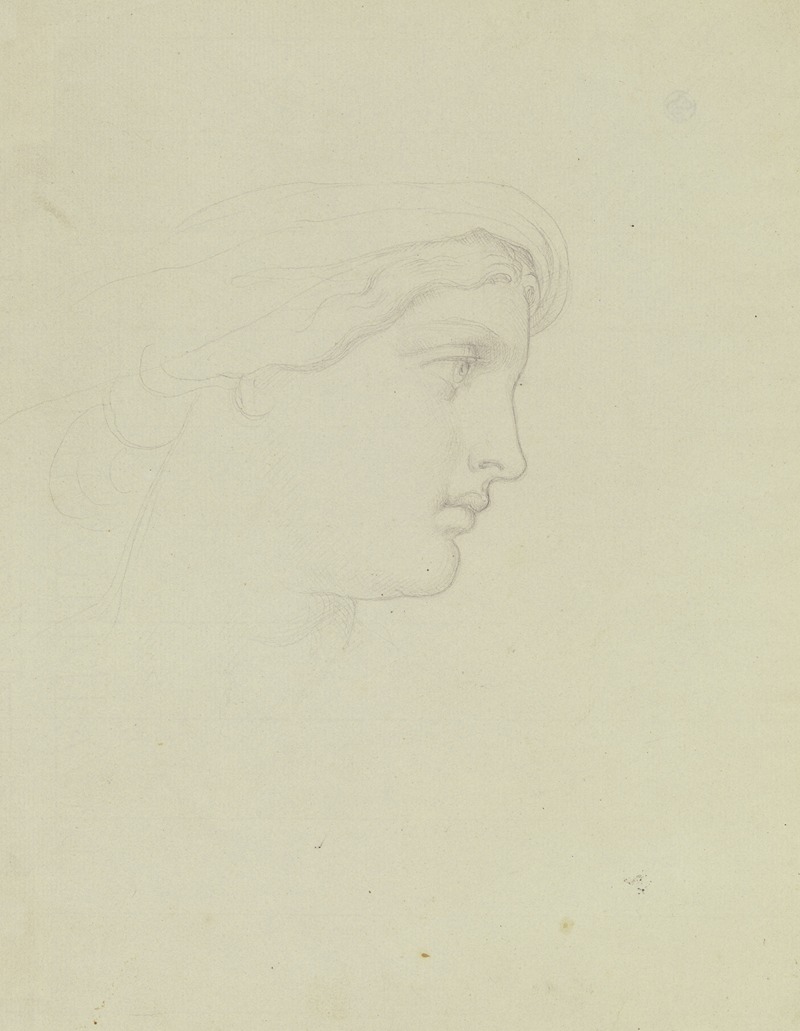 Studie zu 'Sabine von Steinburg' — Moritz von Schwind