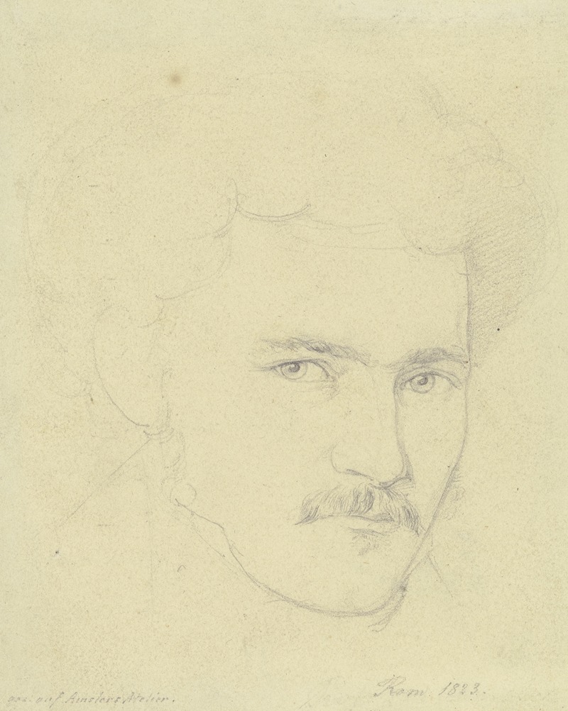 Bildnis des Kupferstechers Samuel Amsler — Nikolaus Hoff