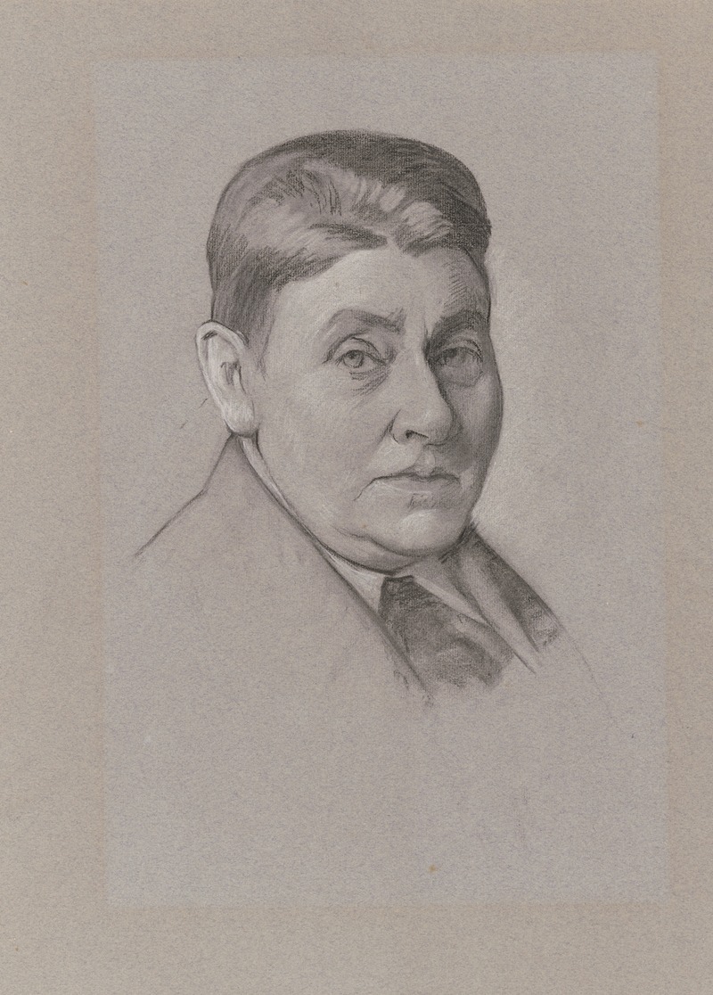 Porträtkopf Gräfin von Wartensleben — Ottilie Wilhelmine Roederstein