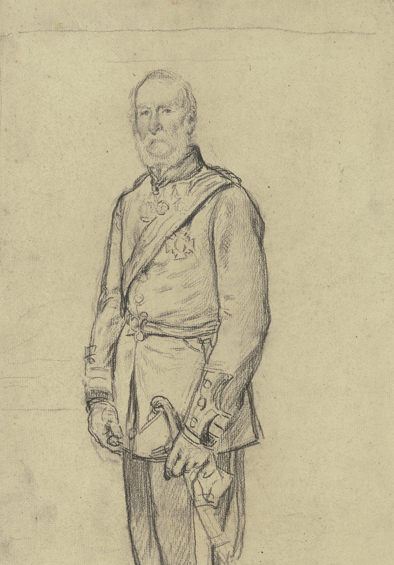 Bildnis des General Viscount Templetown — Otto Scholderer