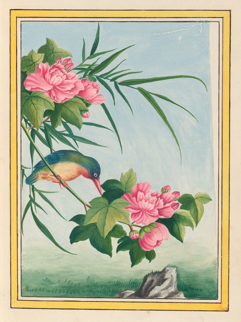 Plantes de Chine Pl.016 by Pierre Joseph Buchoz, 1776 — digital art print download