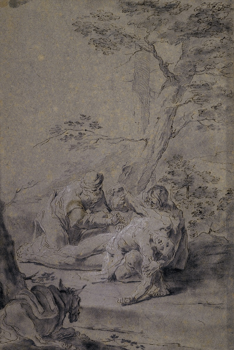 The Good Samaritan by Paul Troger — digital art print download