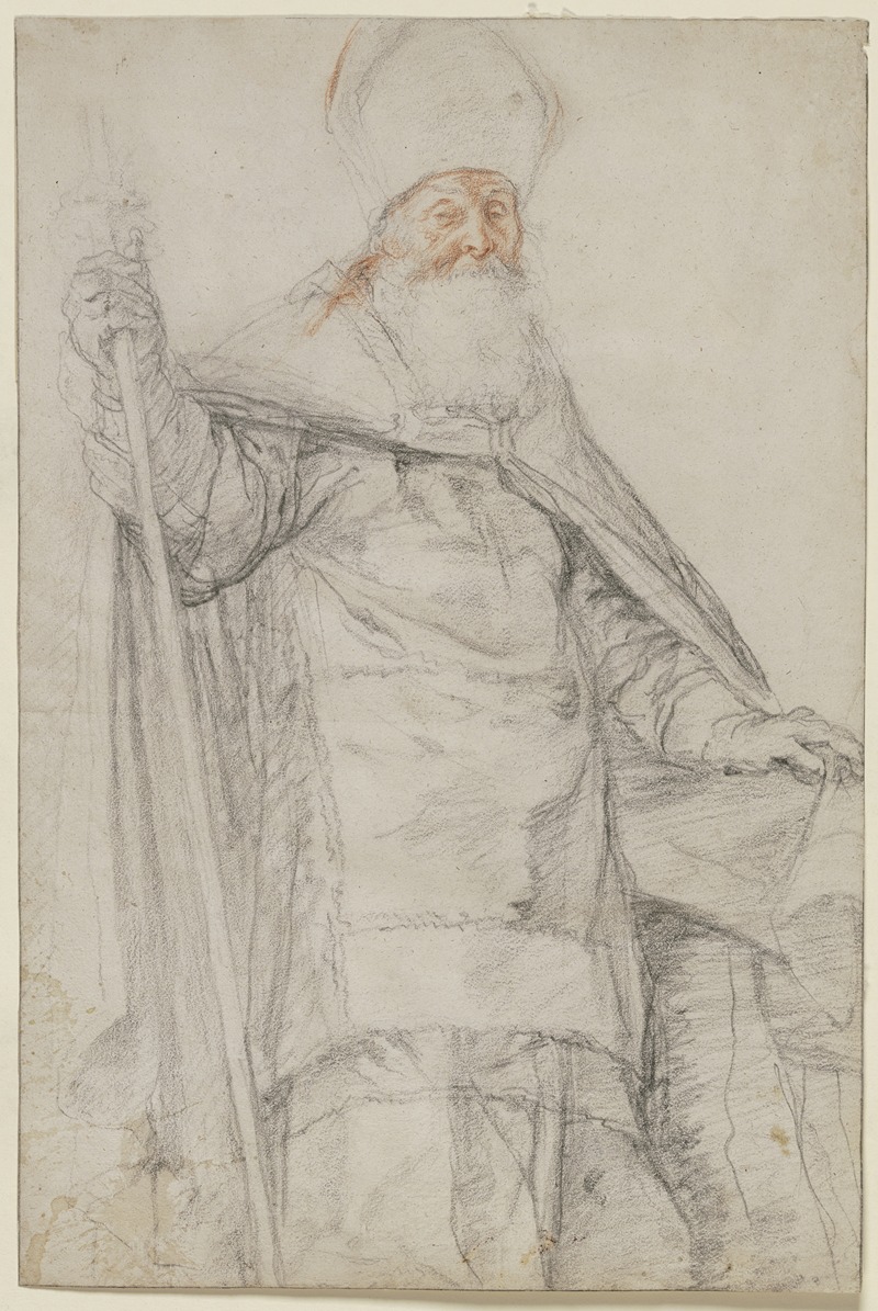 Ein Bischof in vollem Ornat — Peter Paul Rubens