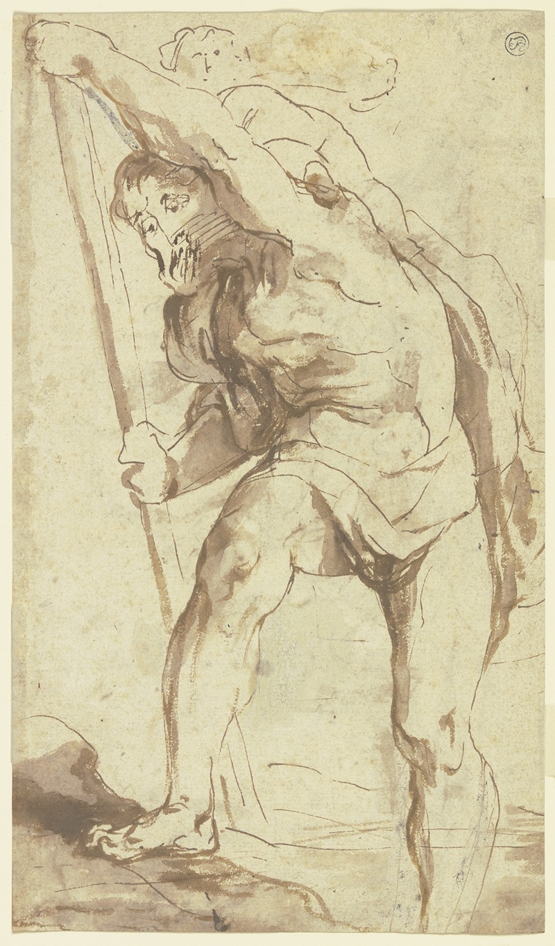 Saint Christopher by Петер Пауль Рубенс, 1611 – 1612 — digital art print download